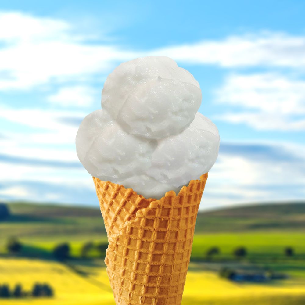 ice cream lemon sorbet